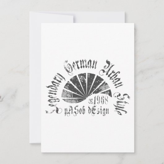 Flat Card 4.5" x 6.25" (Vorderseite)