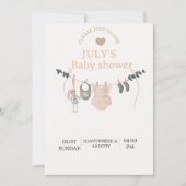 Flat Card BABY SHOWER (Vorderseite)