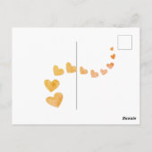 Flat Card BABY SHOWER Postkarte (Rückseite)