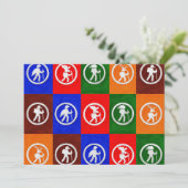 Flat Card für Tierspuren (Stehend Vorderseite)