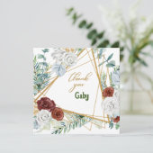 Flat Card Vielen Dank (Stehend Vorderseite)