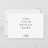 Flat Cards Printing Einladung (Vorderseite)