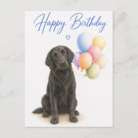 Flat Coated Retriever Geburtstag