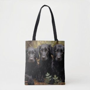 Flat Coated Retriever Welpen Tasche