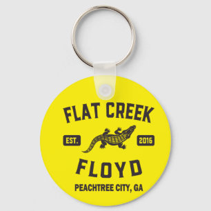 Flat Creek Floyd Alligator Peachtree City Georgia Schlüsselanhänger