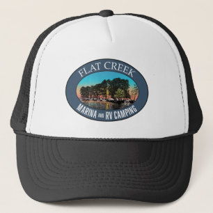 Flat Creek Marina und RV Camping Trucker Hat Truckerkappe