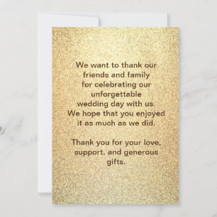 Flat danke Ihnen Fotokarte