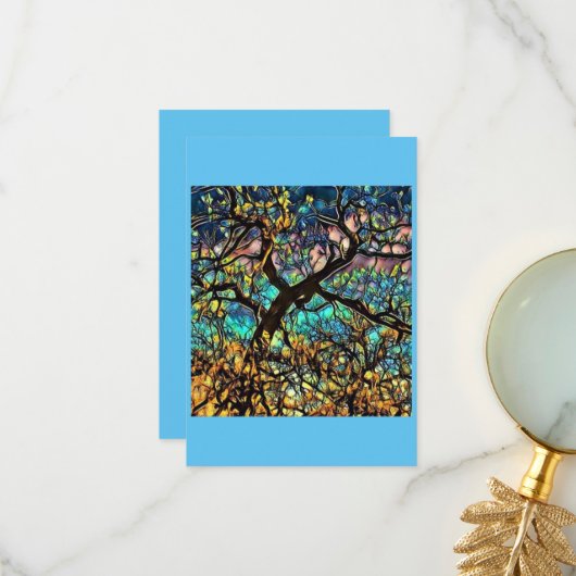 Flat Dankeschön Card 3.5"x5" Dankeskarte (Vorderseite/Rückseite Beispiel)