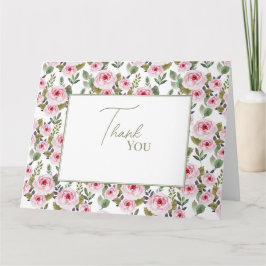 Flat Dankeschön Card Brautparty. Dankeskarte