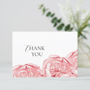 Flat Dankeschön Card Bridal Showe Dankeskarte