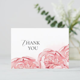 Flat Dankeschön Card Bridal Showe Dankeskarte