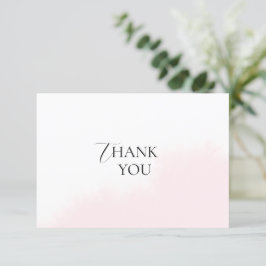 Flat Dankeschön Card Bridal Showe Dankeskarte