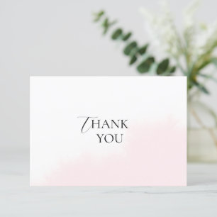 Flat Dankeschön Card Bridal Showe Dankeskarte