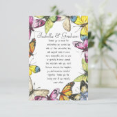 Flat Dankeschön-Karte Dankeskarte (Stehend Vorderseite)