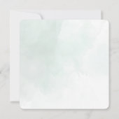 Flat Dankeschön-Karte Dankeskarte (Rückseite)