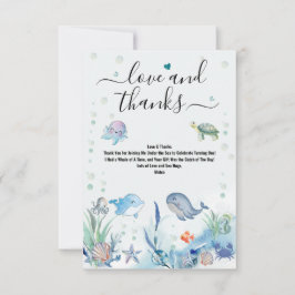 Flat Dankeschön-Karte Dankeskarte