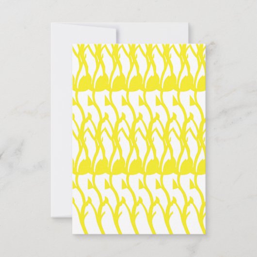 Flat Dankeschön-Karte Dankeskarte (Vorderseite)