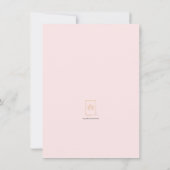 Flat Dankeschön-Karte Dankeskarte (Rückseite)