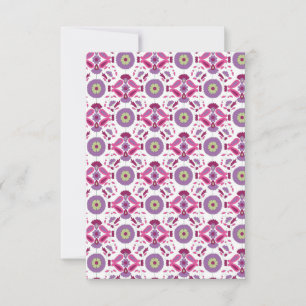 Flat Dankeschön-Karte Dankeskarte