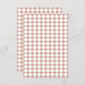 Flat Dankeschön-Karte Dankeskarte (Vorne/Hinten)