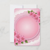 Flat Dankeschön-Karte Dankeskarte (Vorderseite)