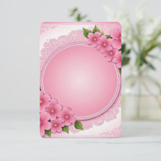 Flat Dankeschön-Karte Dankeskarte