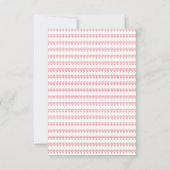 Flat Dankeschön-Karte Dankeskarte (Rückseite)