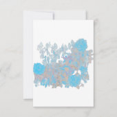 Flat Dankeschön-Karte Dankeskarte (Vorderseite)