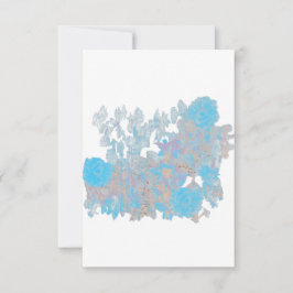 Flat Dankeschön-Karte Dankeskarte