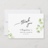 Flat Dankeschön-Karte Dankeskarte (Vorderseite)