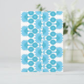 Flat Dankeschön-Karte Dankeskarte (Stehend Vorderseite)