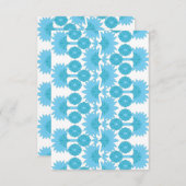 Flat Dankeschön-Karte Dankeskarte (Vorne/Hinten)