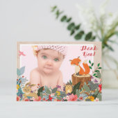 Flat Dankeschön-Karte Dankeskarte (Stehend Vorderseite)