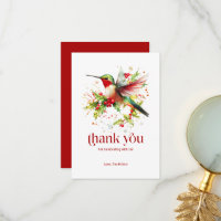 Flat Dankeschön-Karte