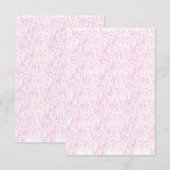 Flat Dankeschön-Karte Dankeskarte (Vorne/Hinten)