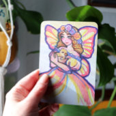 Flat Dankeschön-Karte Dankeskarte