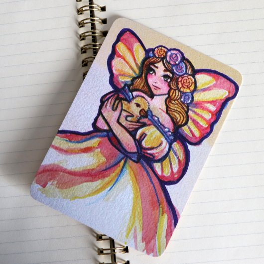 Flat Dankeschön-Karte Dankeskarte