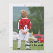 Flat Dankeschön-Karte Dankeskarte (Rückseite)