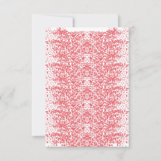 Flat Dankeschön-Karte Dankeskarte (Rückseite)