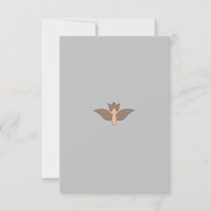 Flat Dankeschön-Karte Dankeskarte