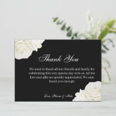 Flat Dankeschön-Karte Dankeskarte (Stehend Vorderseite)