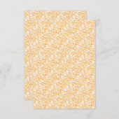 Flat Dankeschön-Karte Dankeskarte (Vorne/Hinten)