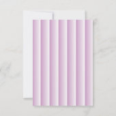 Flat Dankeschön-Karte Dankeskarte (Rückseite)