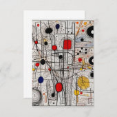 Flat Dankeschön-Karte Dankeskarte (Vorne/Hinten)