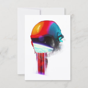 Flat Dankeschön-Karte Dankeskarte