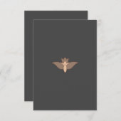 Flat Dankeschön-Karte Dankeskarte (Vorne/Hinten)