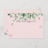 Flat Dankeschön-Karte Dankeskarte (Vorne/Hinten)