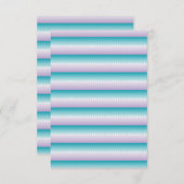 Flat Dankeschön-Karte Dankeskarte (Vorne/Hinten)