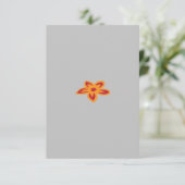 Flat Dankeschön-Karte Dankeskarte (Stehend Vorderseite)