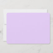 Flat Dankeschön-Karte mit Blume Hintergrund Dankeskarte (Rückseite)